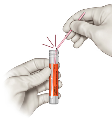 Knekk pinnen ved den sorte streken