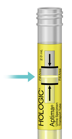 Fyll mellom de sorte fyllelinjene på etiketten